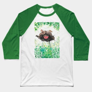 Girl-deer Baseball T-Shirt